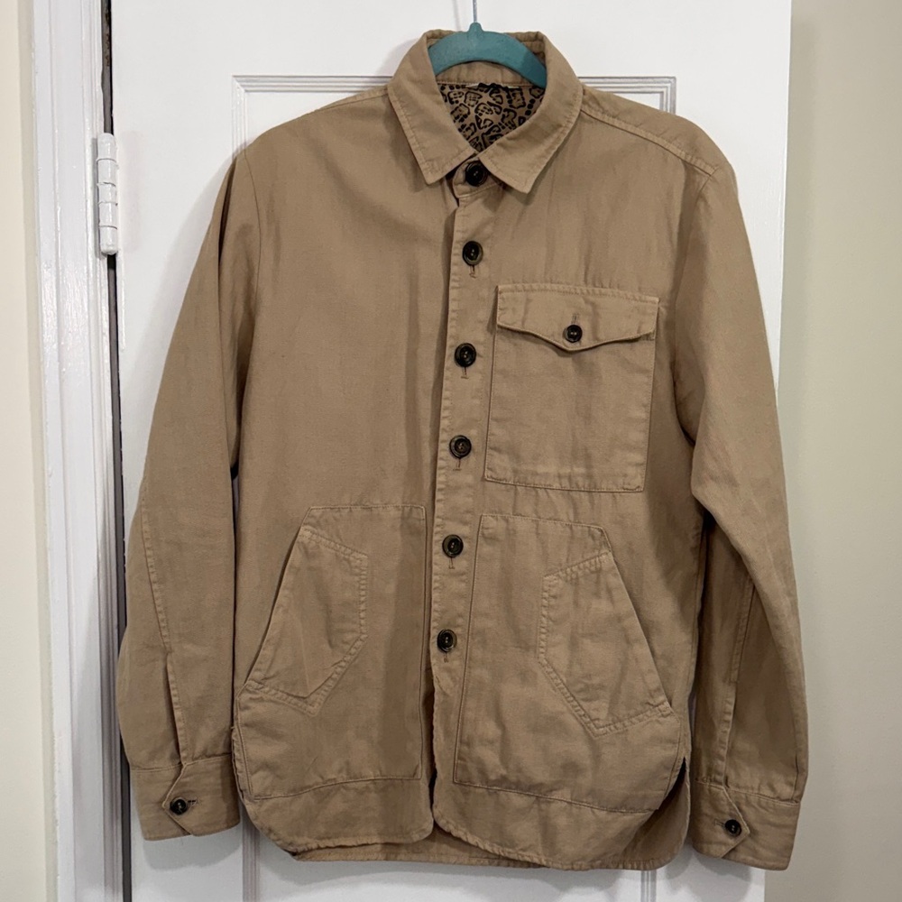 Manuel Ritz Cotton-Linen Shacket